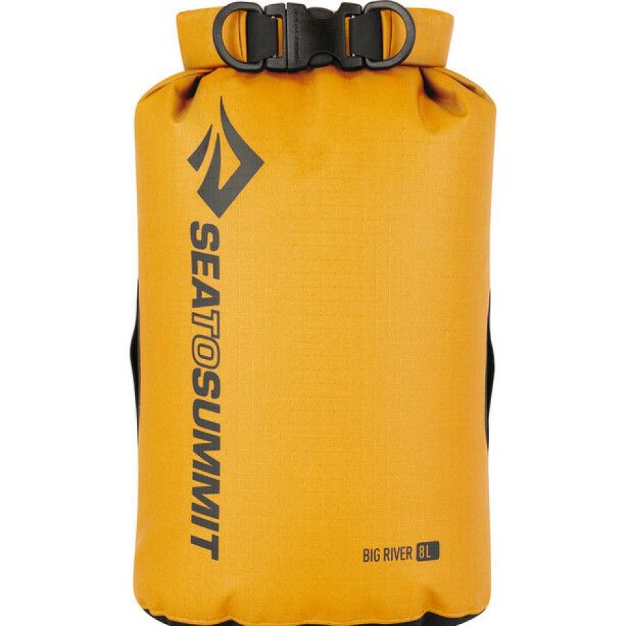 Organizer * | Sea To Summit Big River Dry Bag 8L Yellow