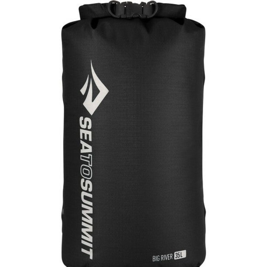 Packing Organisers * | Sea To Summit Big River Dry Bag 35L Black