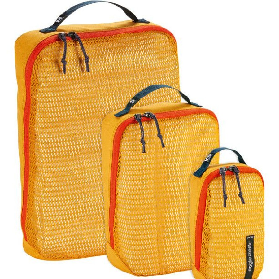 Organizer * | Eagle Creek Pack It Reveal Cube Set Sahara Yellow