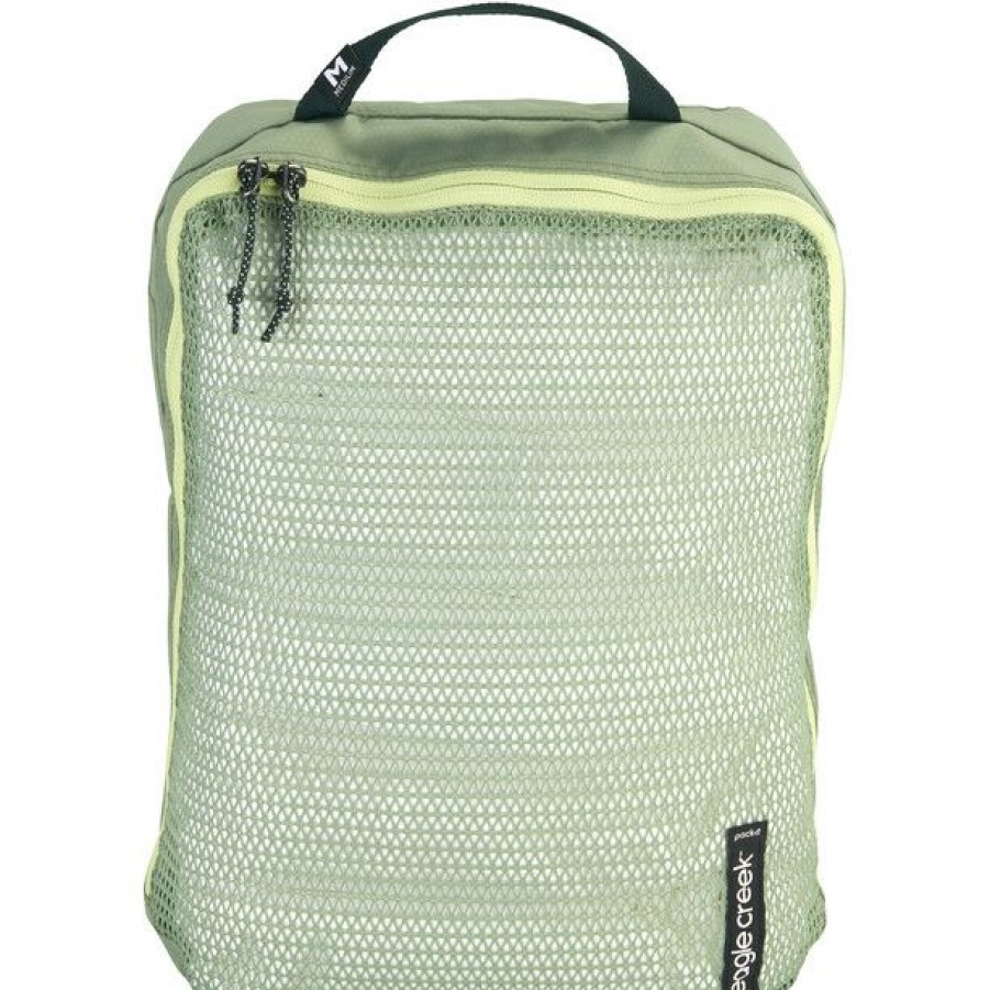 Packing Organisers * | Eagle Creek Pack It Reveal Clean Dirty Cube M Mossy Green