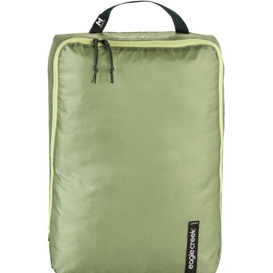 Packing Organisers * | Eagle Creek Pack It Isolate Clean Dirty Cube M Mossy Green