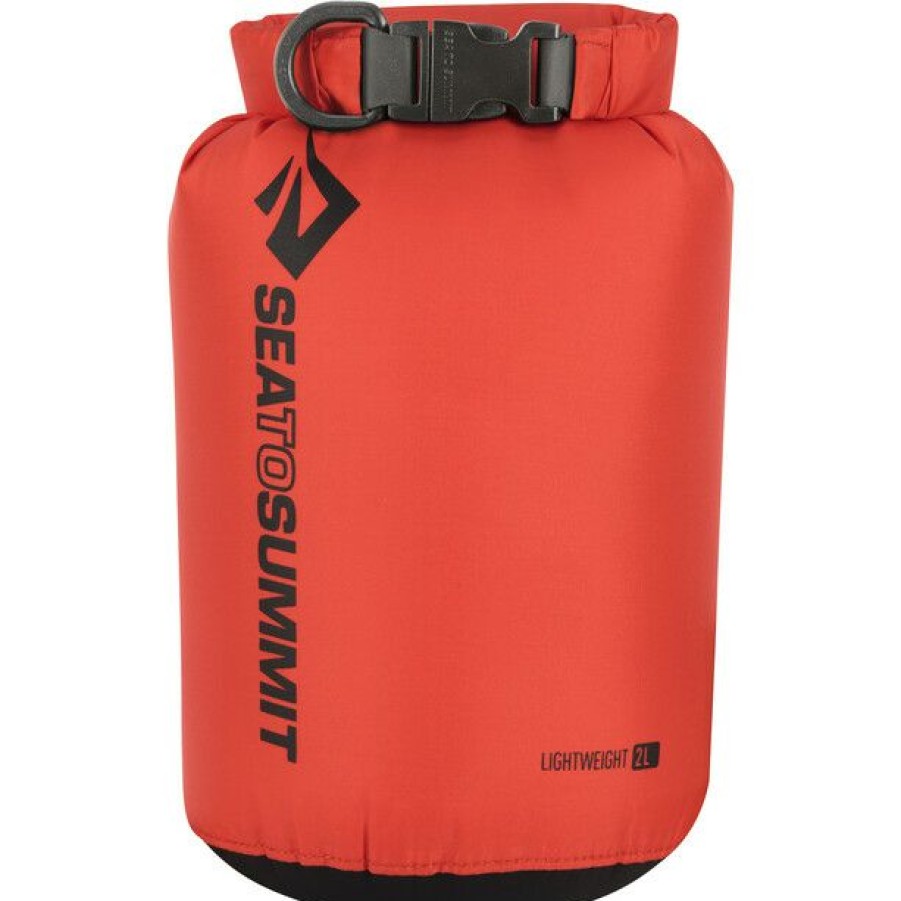 Organizer * | Sea To Summit Lightweight 70D Dry Sack 2L Red