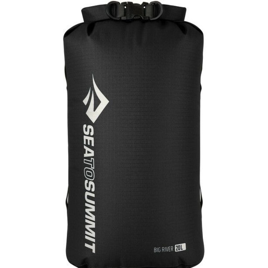 Organizer * | Sea To Summit Big River Dry Bag 20L Black