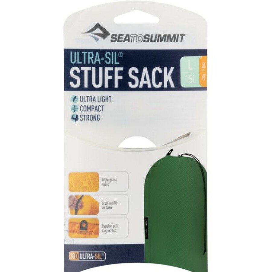 Organizer * | Sea To Summit Ultra-Sil Stuff Sack L Green