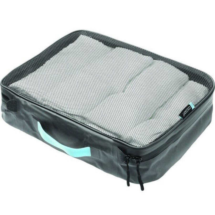 Organizer * | Cocoon Packing Cube With Open Net Top Large Grey/Blue