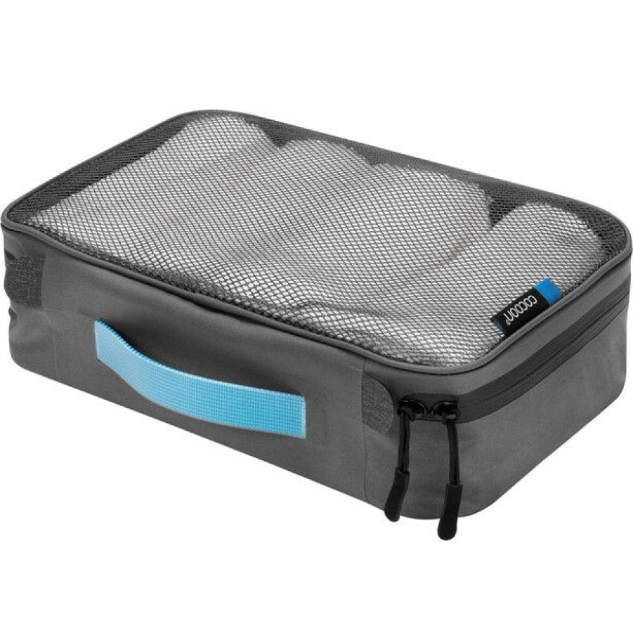 Organizer * | Cocoon Packing Cube With Open Net Top Medium Grey/Blue