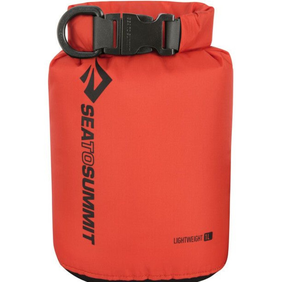 Organizer * | Sea To Summit Lightweight 70D Dry Sack 1L Red