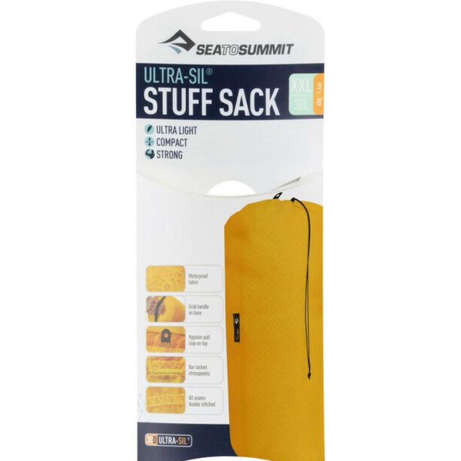 Organizer * | Sea To Summit Ultra-Sil Stuff Sack Xxl Yellow