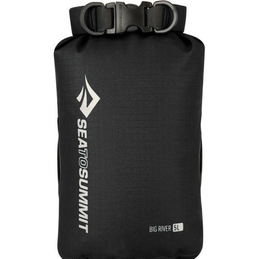 Organizer * | Sea To Summit Big River Dry Bag 5L Black