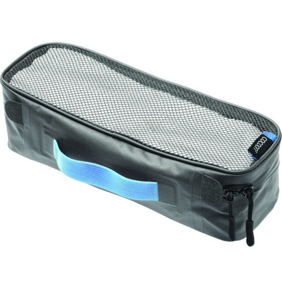 Organizer * | Cocoon Packing Cube With Open Net Top Small Grey/Blue