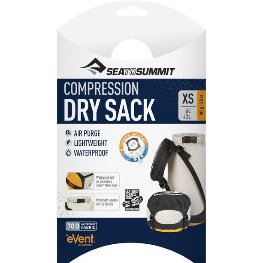 Organizer * | Sea To Summit Event Dry Compression Sack X-Small Grey