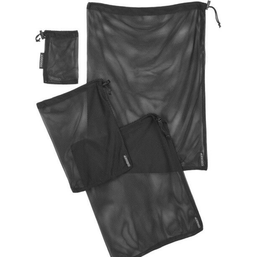 Organizer * | Cocoon Mesh Stuff Sack Set Of 4 Black