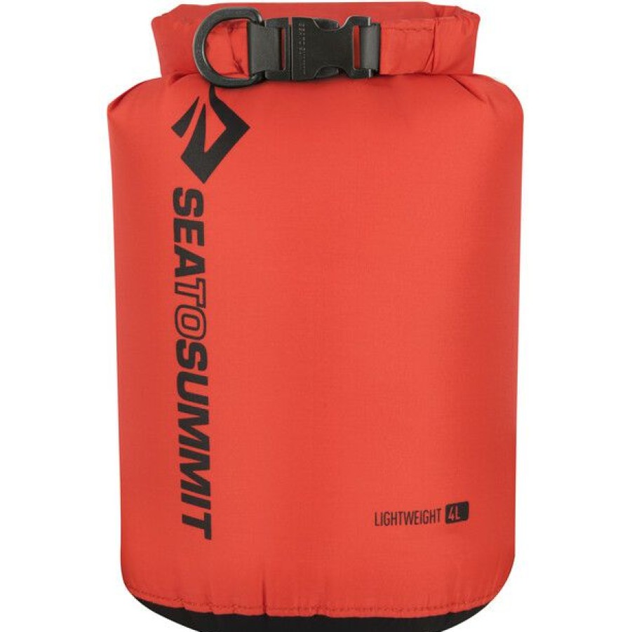 Organizer * | Sea To Summit Lightweight 70D Dry Sack 4L Red