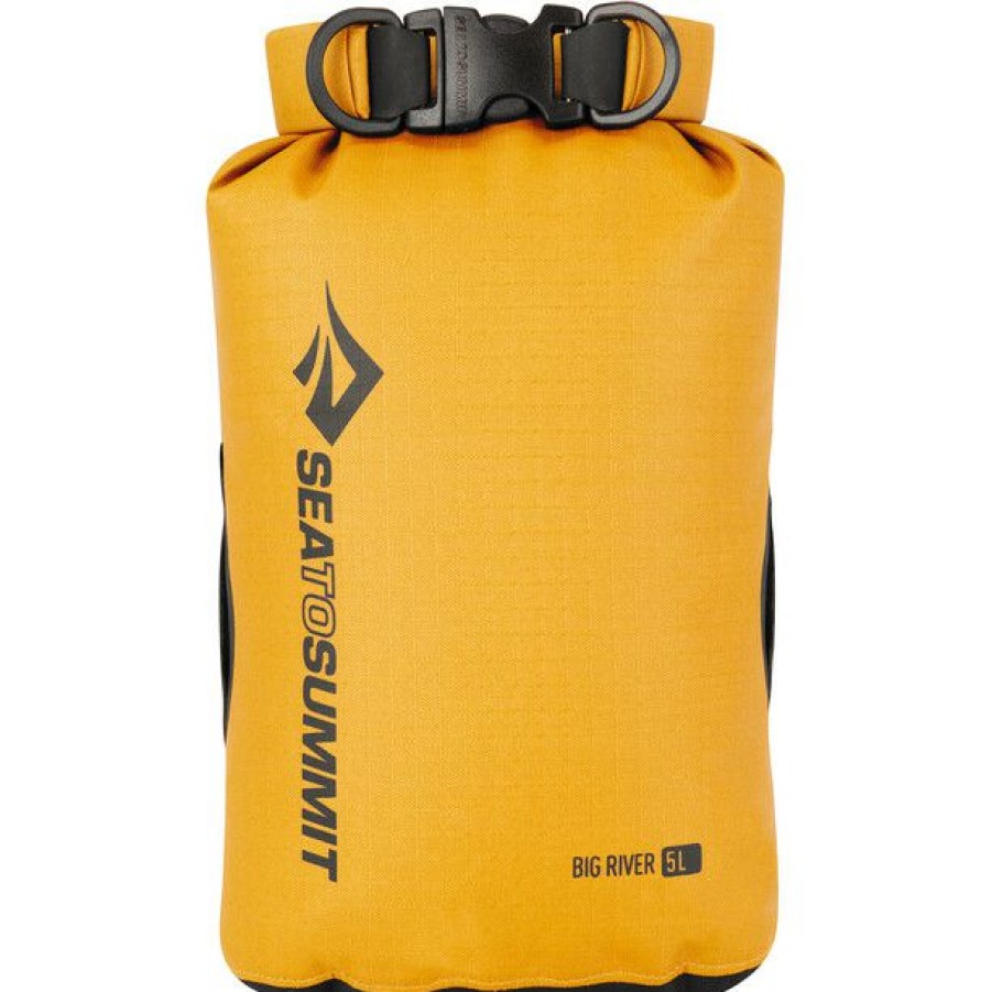 Organizer * | Sea To Summit Big River Dry Bag 5L Yellow