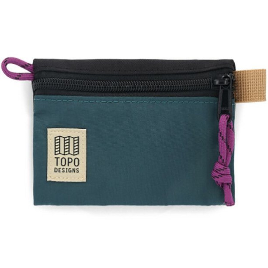 Organizer * | Topo Designs Accessory Bag M Botanic Green/Black