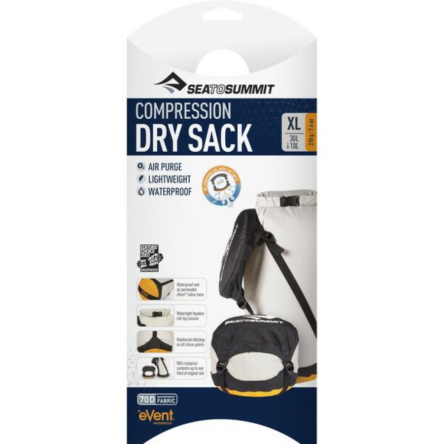 Organizer * | Sea To Summit Event Dry Compression Sack X-Large Grey