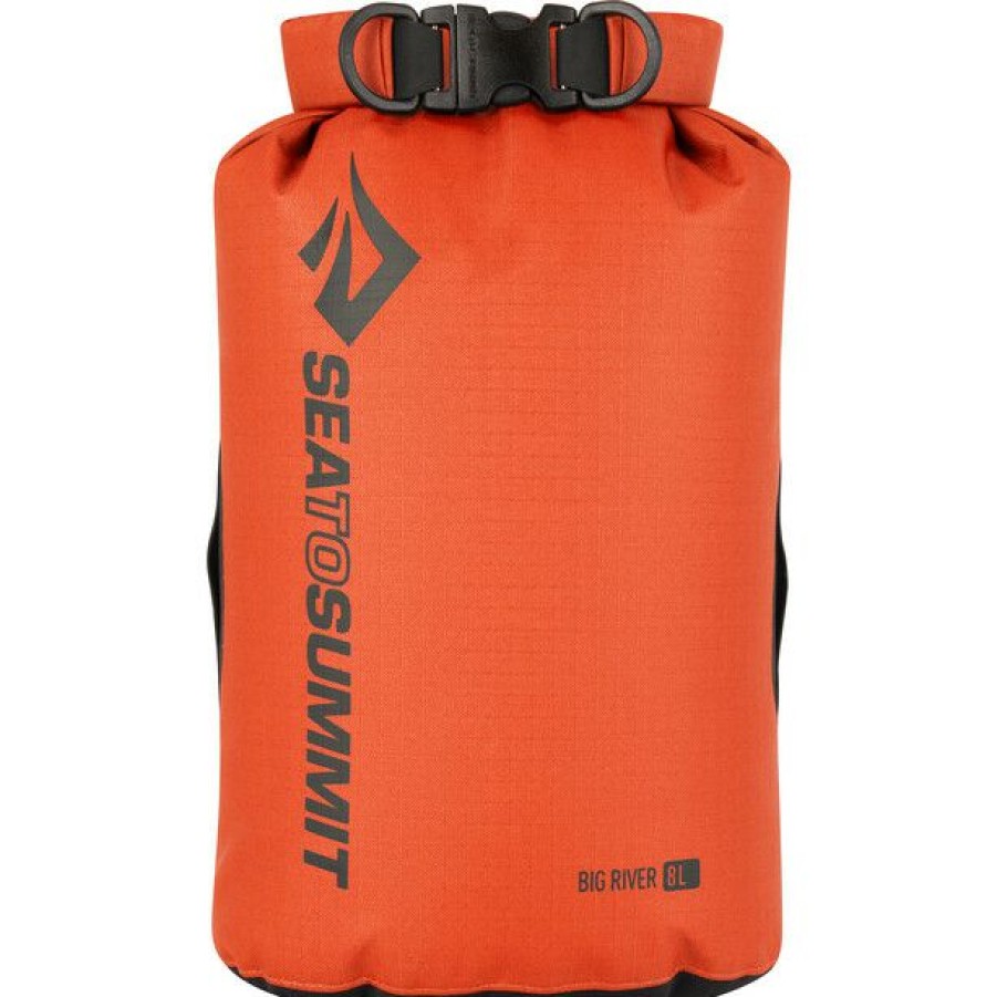 Packing Organisers * | Sea To Summit Big River Dry Bag 8L Orange/Red