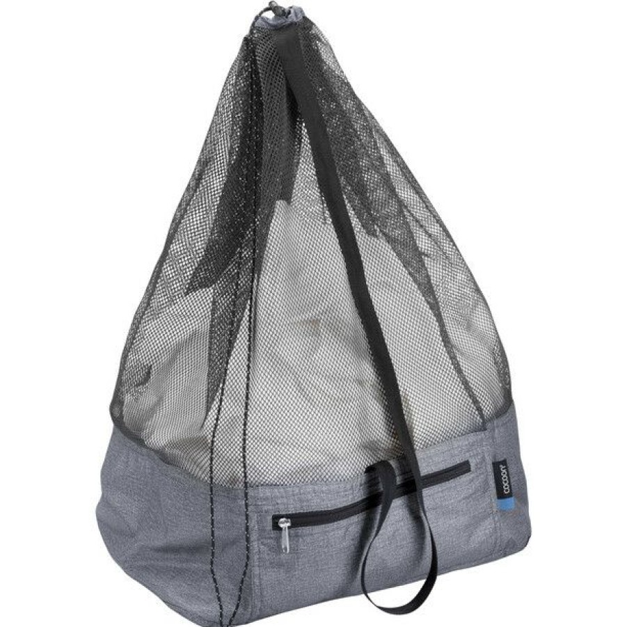 Packing Organisers * | Cocoon City Laundry Bag 40,1L Heather Grey/Black