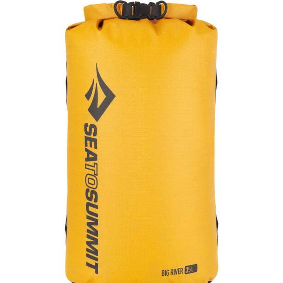 Pack Bags & Rolls * | Sea To Summit Big River Dry Bag 35L Yellow