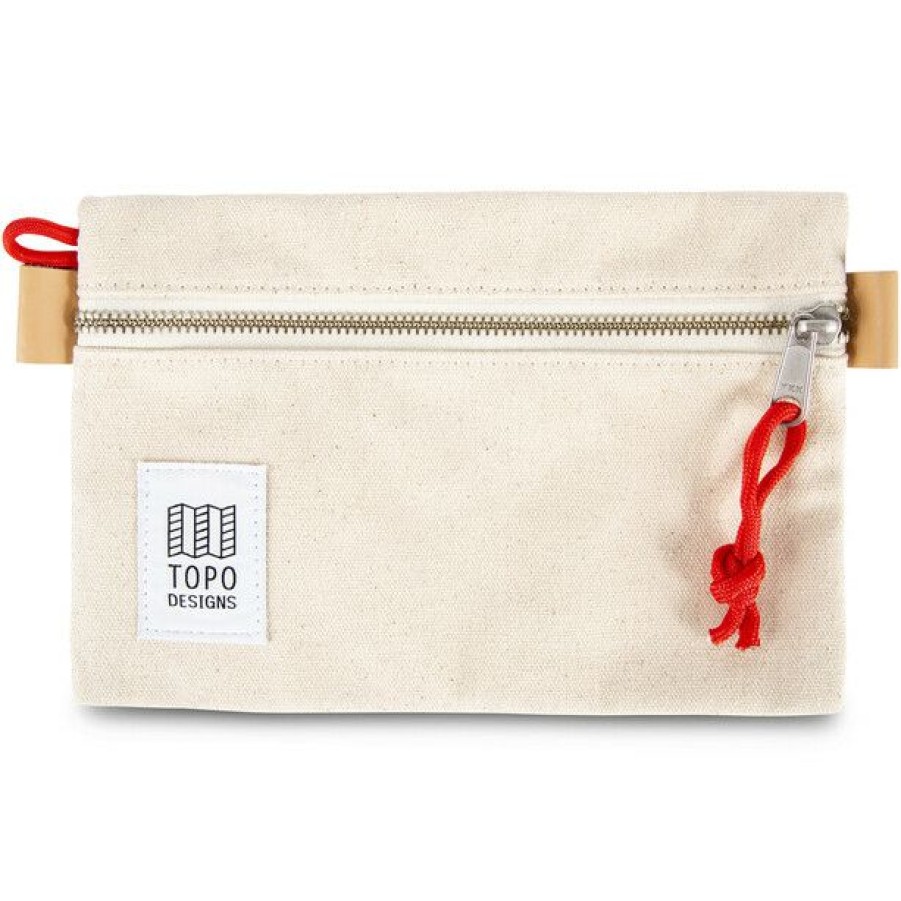 Organizer * | Topo Designs Accessory Bag M Natural Canvas