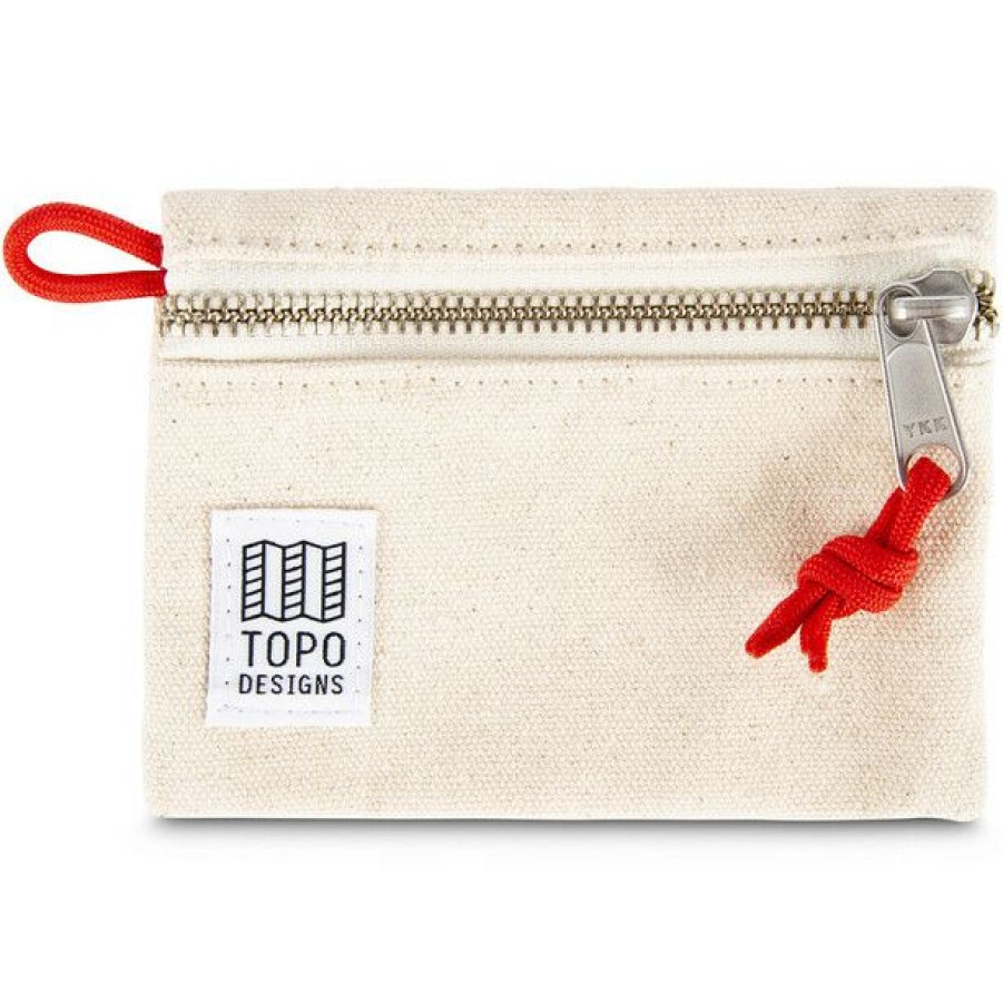 Organizer * | Topo Designs Accessory Bag S Natural Canvas