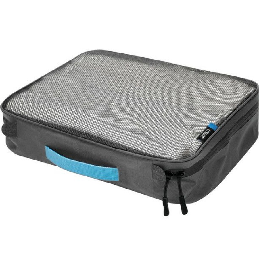 Packing Organisers * | Cocoon Packing Cube With Open Net Top Medium Grey/Black