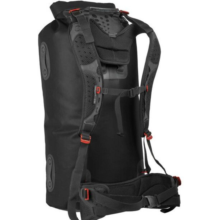 Pack Bags & Rolls * | Sea To Summit Hydraulic Dry Pack With Harness 35L Black