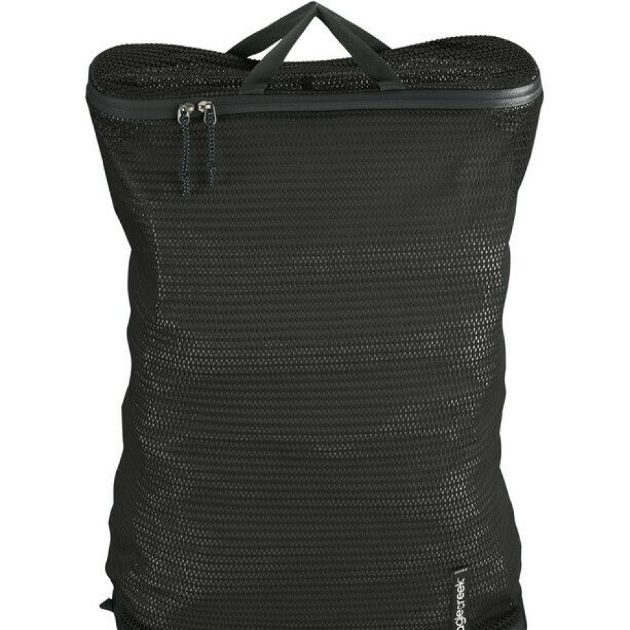 Packing Organisers * | Eagle Creek Pack It Reveal Laundry Sac Black