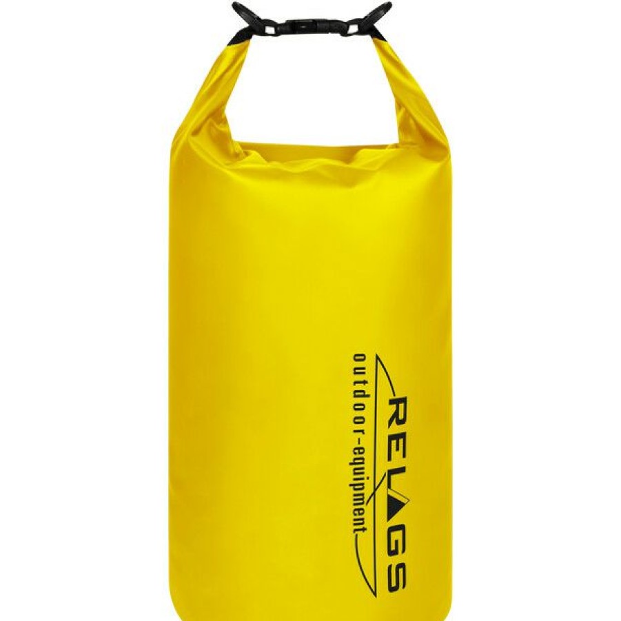 Pack Bags & Rolls * | Basic Nature 500D Dry Bag 10L Yellow