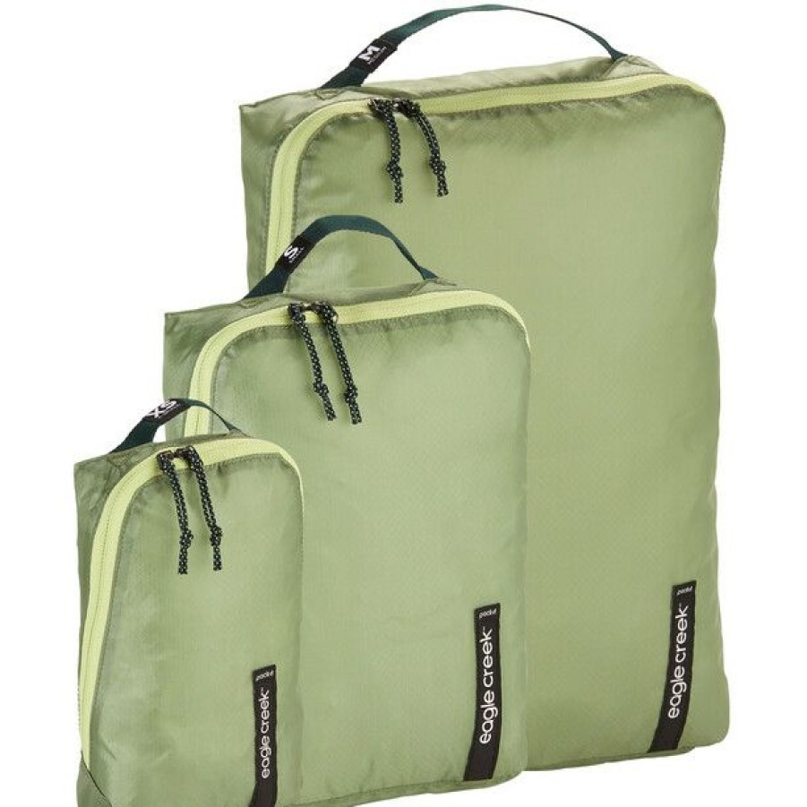 Organizer * | Eagle Creek Pack It Isolate Cube Set Xs/S/M Mossy Green