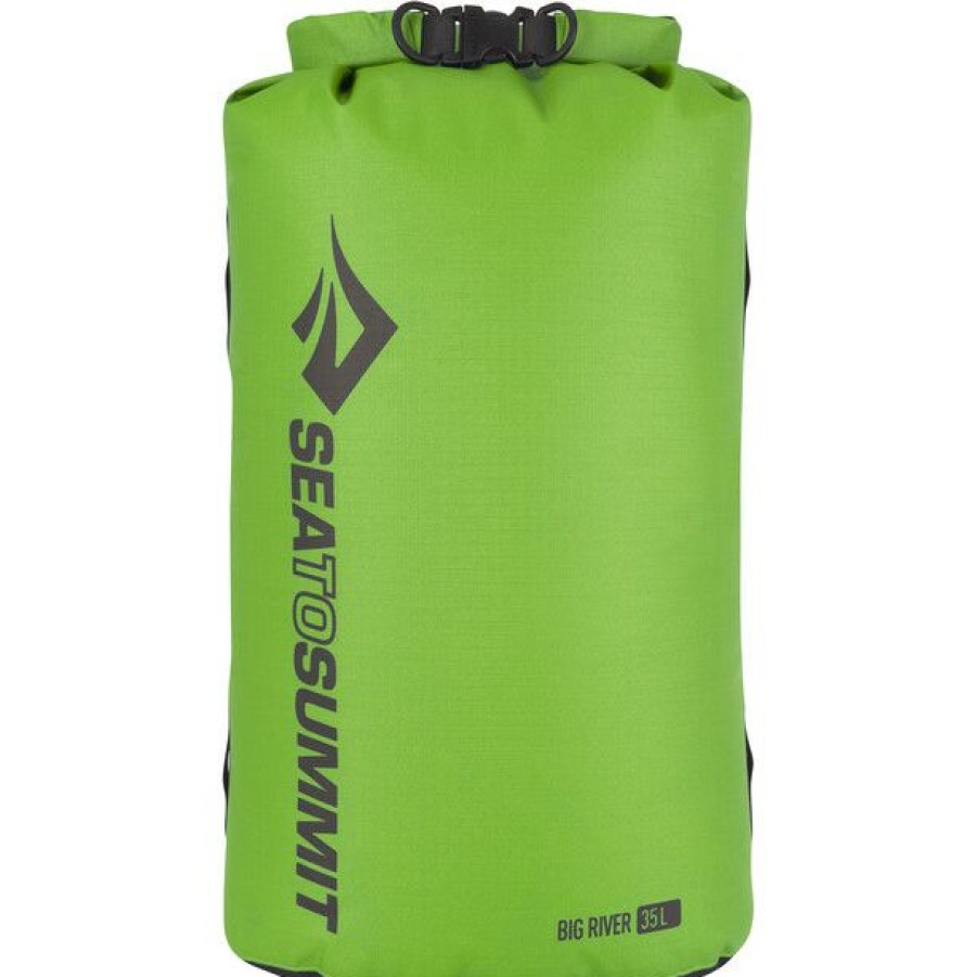 Packing Organisers * | Sea To Summit Big River Dry Bag 35L Green