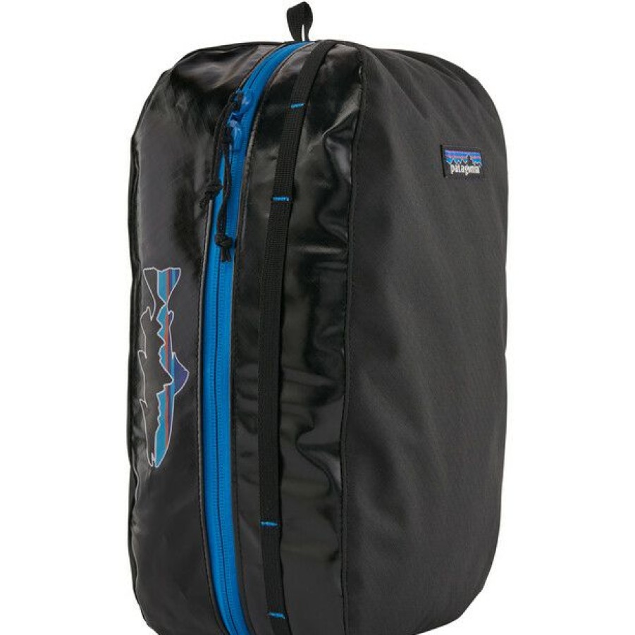 Packing Organisers * | Patagonia Black Hole Cube Bag L Black/Fitz Trout