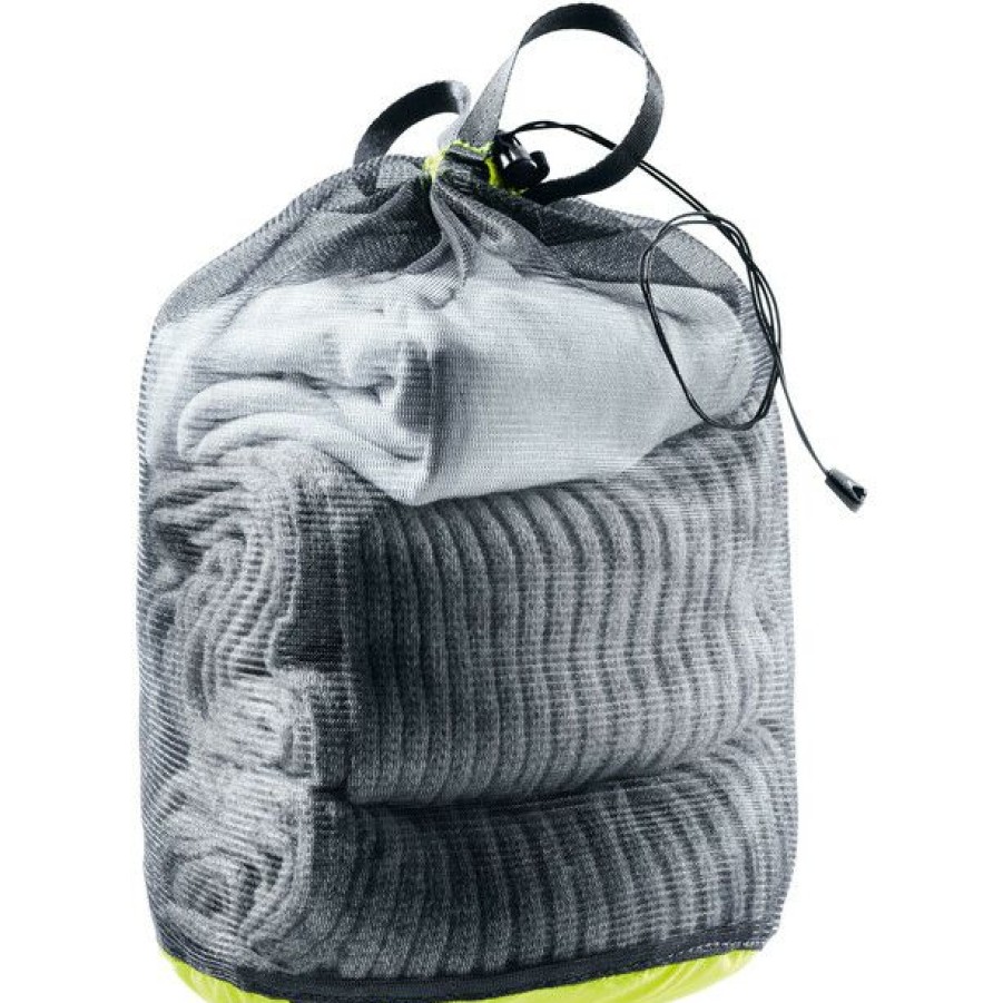 Organizer * | Deuter Mesh Sack 3 Citrus/Black